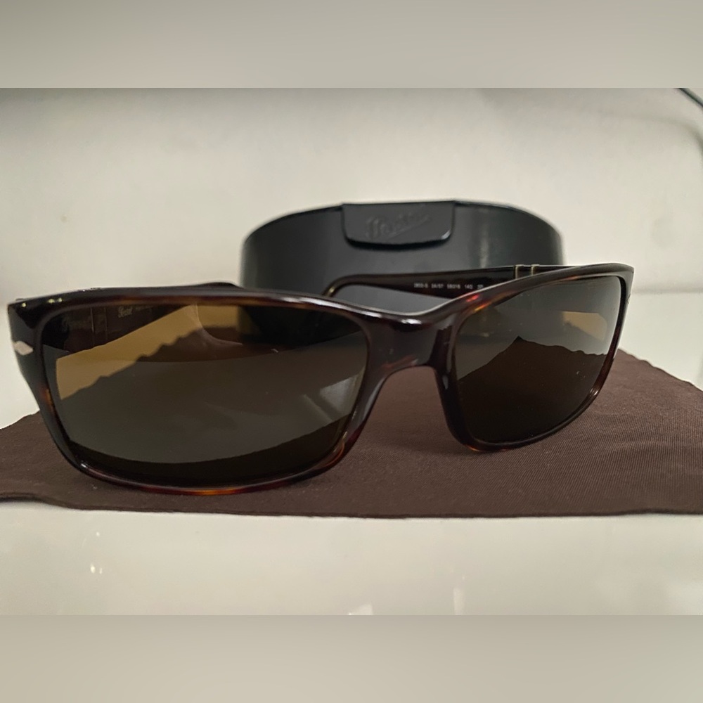 Persol Men's Brown Tortoise PO3040S Sunglasses